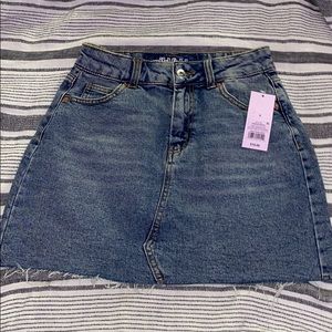 jean skirt